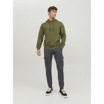Trousers Jack & Jones JPSTPAUL JJFLAKE CARGO 12139912 Grey