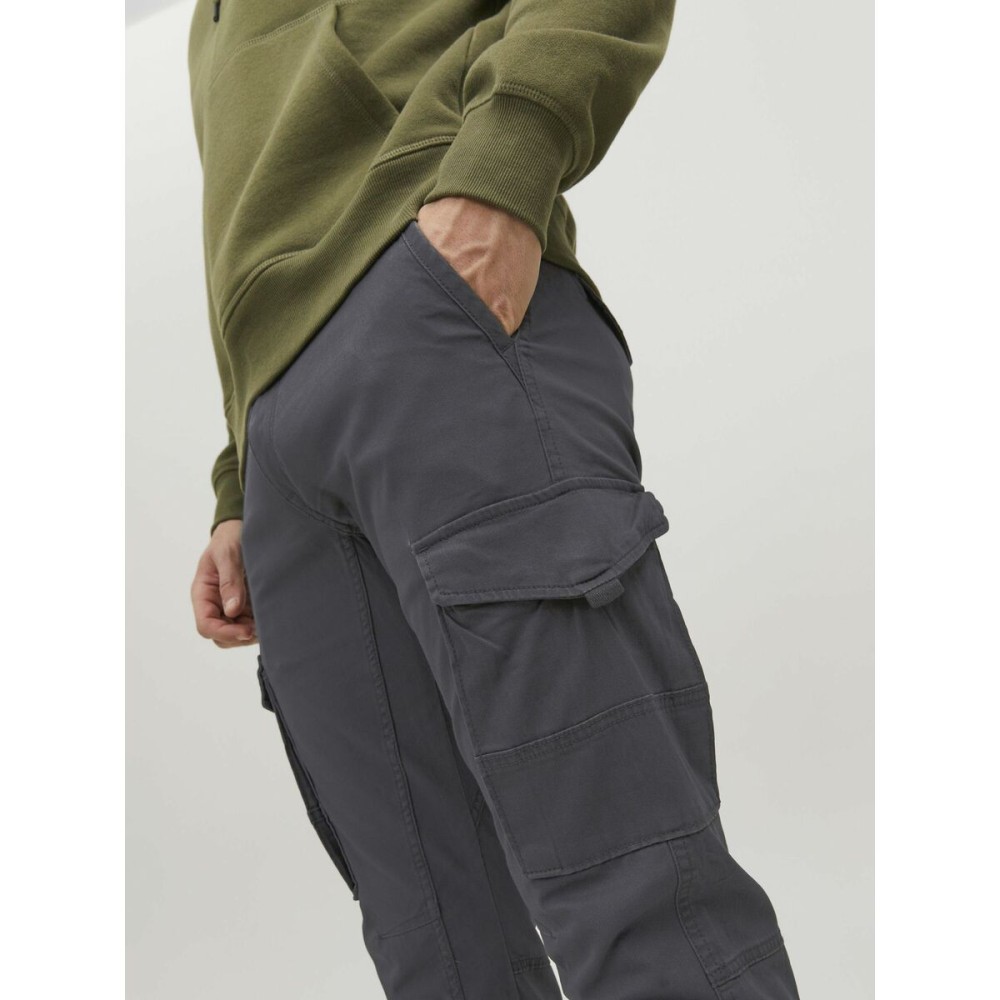 Trousers Jack & Jones JPSTPAUL JJFLAKE CARGO 12139912 Grey