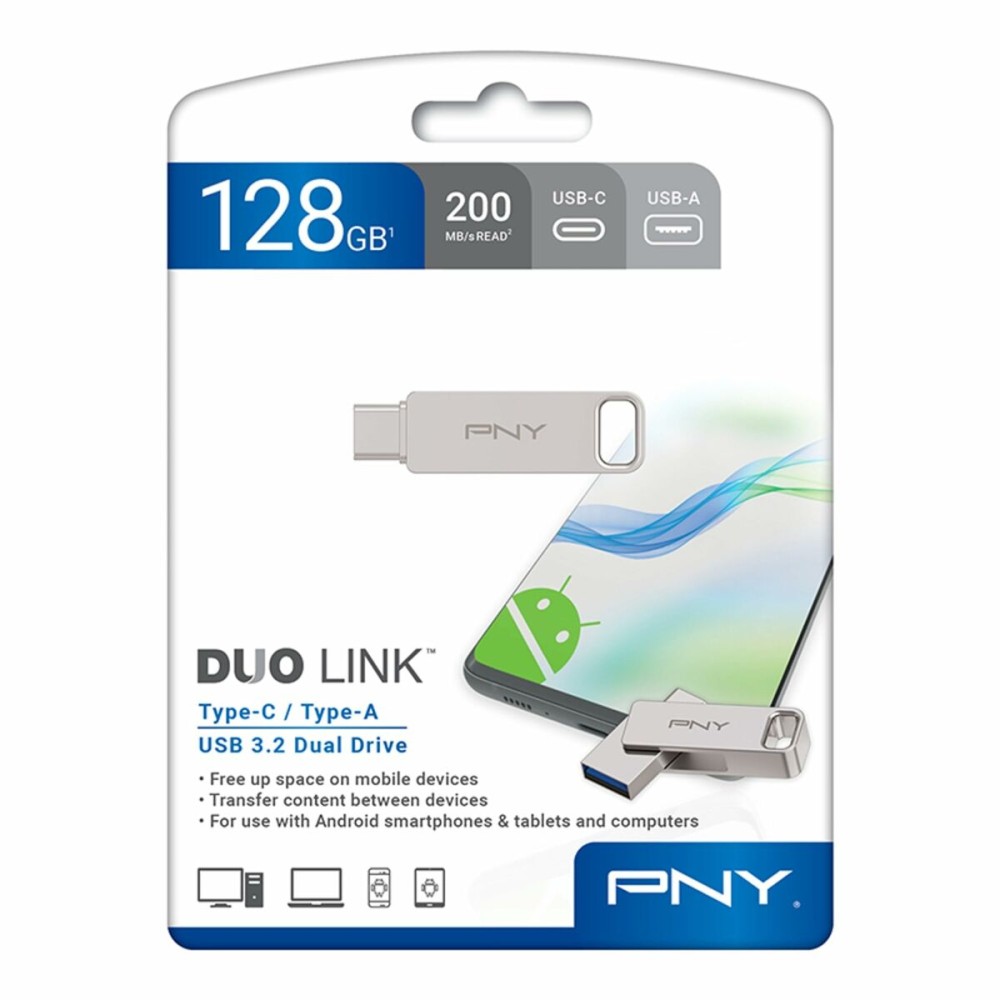 USB stick PNY P-FDI128DULINKTYC-GE