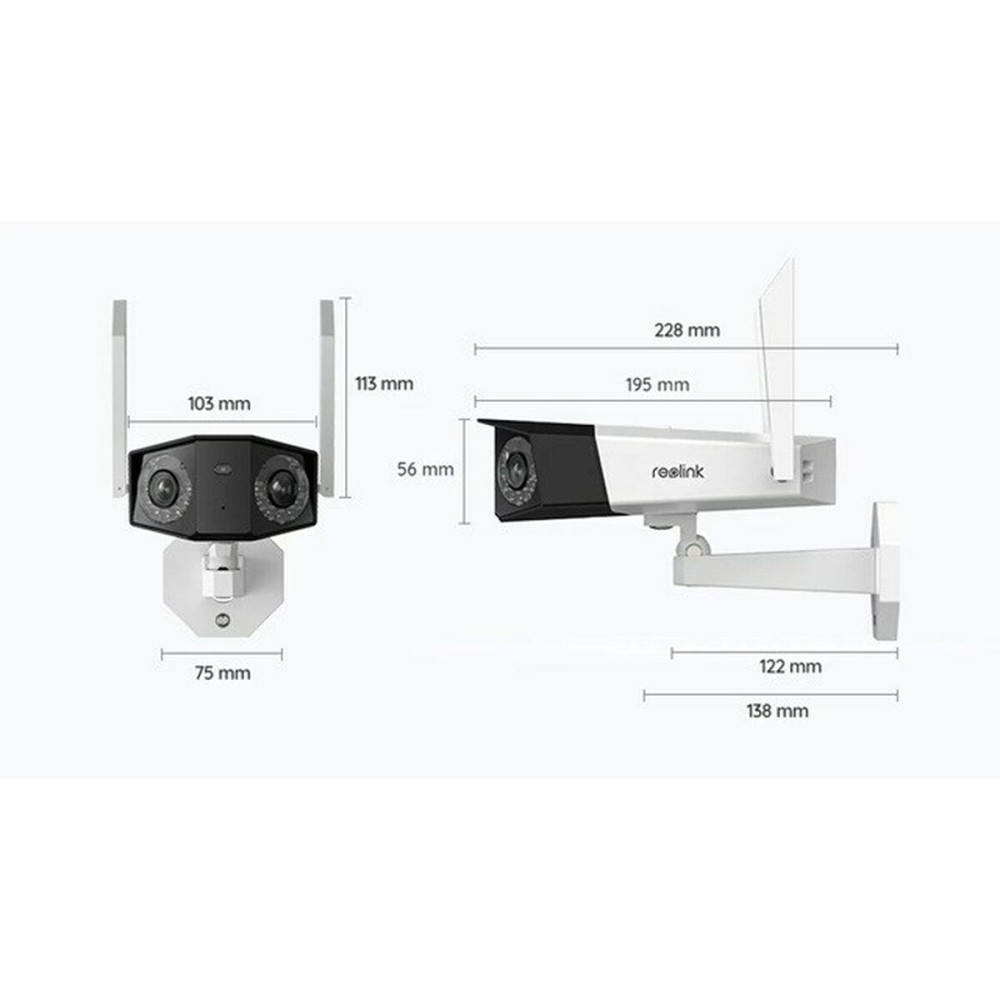 Videoüberwachungskamera Reolink Duo Series W730