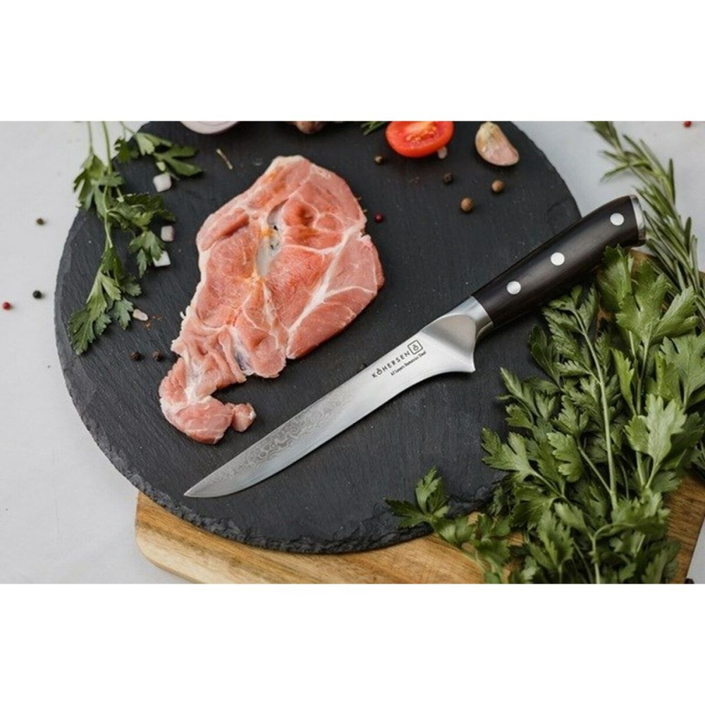 Set of Kitchen Knives and Stand Kohersen 72213