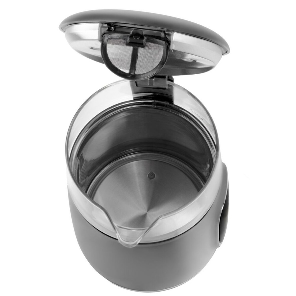 Wasserkocher Adler AD 1305gs Grau Silberfarben 2200 W 1,7 L