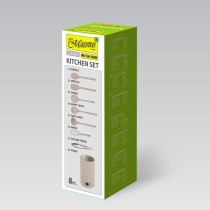Ensemble de couteaux de cuisine et support Feel Maestro MR-1542-BIEGE
