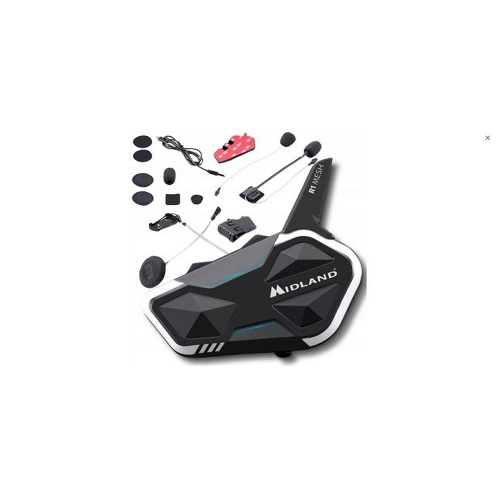 Casque Midland R1 MESH SINGLE Blanc