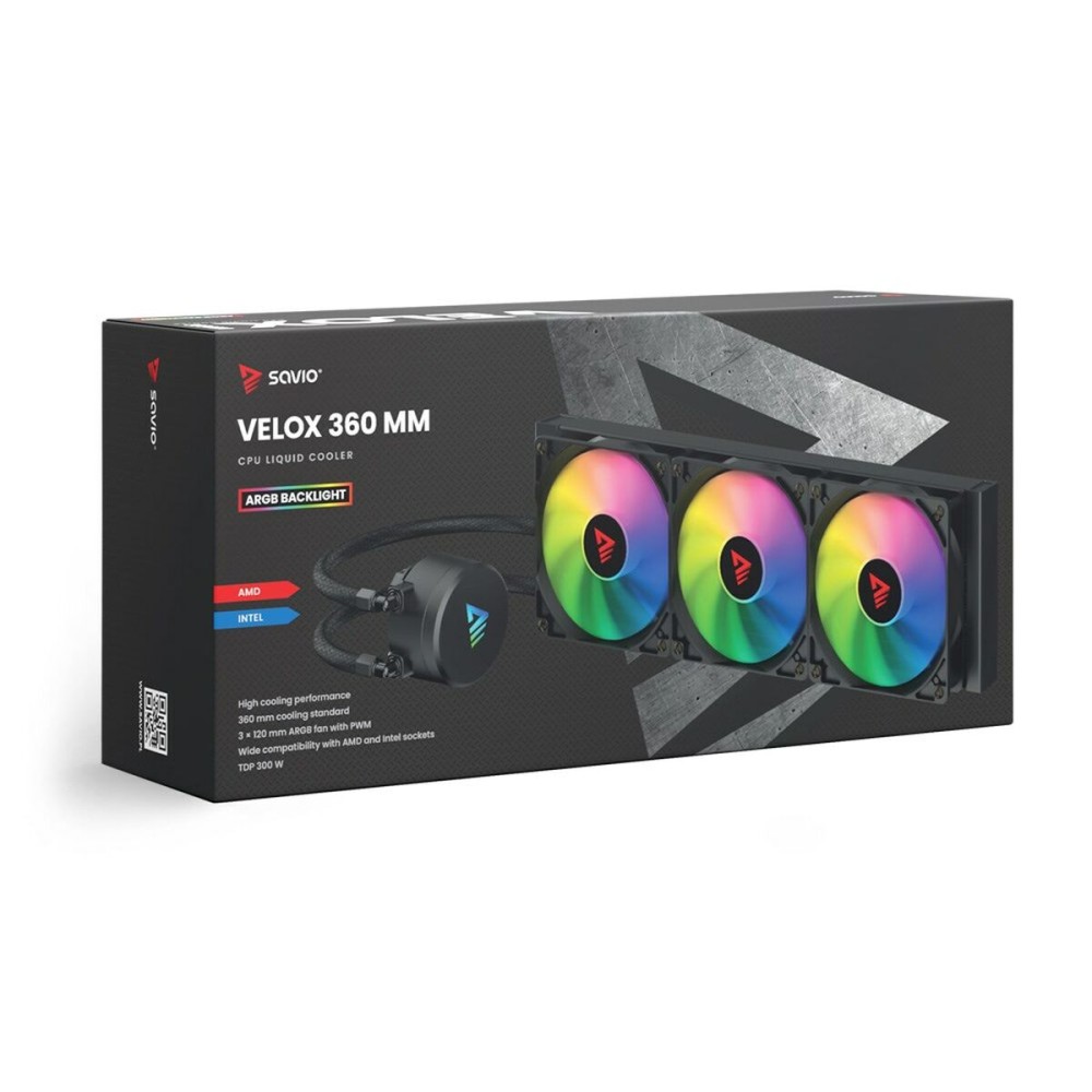Kit de refroidissement liquide Savio VELOX 360 MM