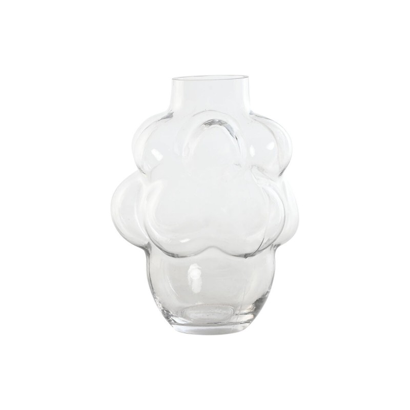 Vase Home ESPRIT Transparent Verre 19 x 19 x 24 cm