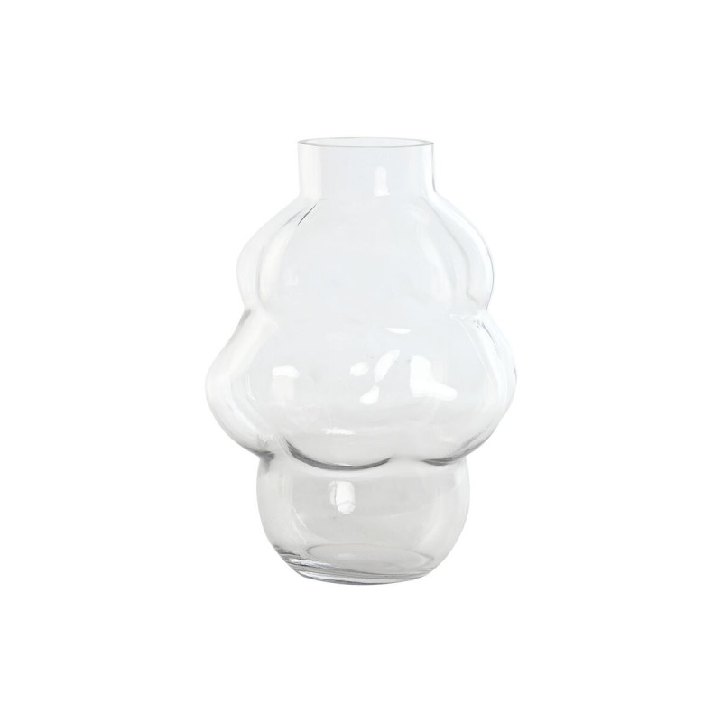 Vase Home ESPRIT Durchsichtig Kristall 24 x 22 x 32 cm