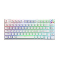 Clavier Savio PHENIX WHITE GAT RED Blanc