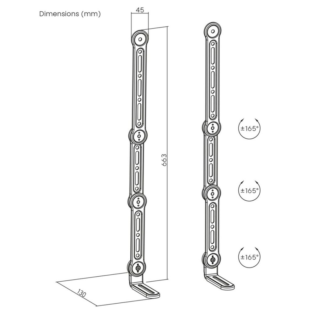 Support de TV MacLean MC-335