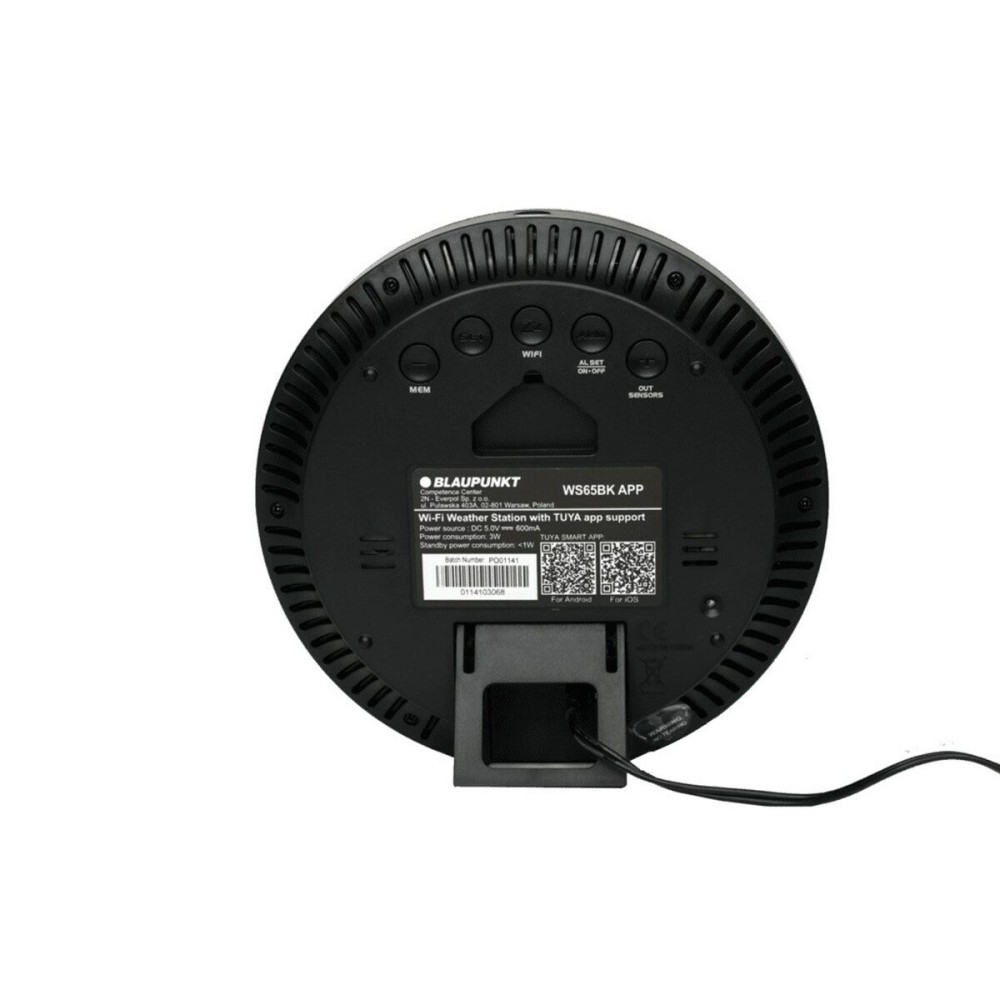 Multi-function Weather Station Blaupunkt WS65BK APP