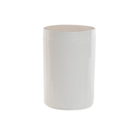 Poubelle Home ESPRIT Blanc Naturel 5 L