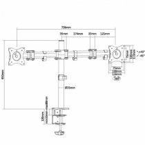 Support de table d'écran Equip 650115 13"-27"