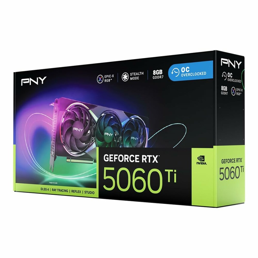 Carte Graphique PNY geforce rtx 5060 ti 8 GB GDDR6X GDDR7