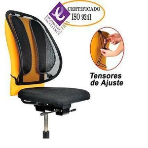 Dossier pour siège Fellowes 9191301 Noir Réglable Ergonomique