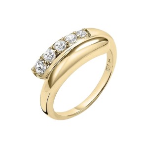 Damenring Stroili 1694970 Gold Lila