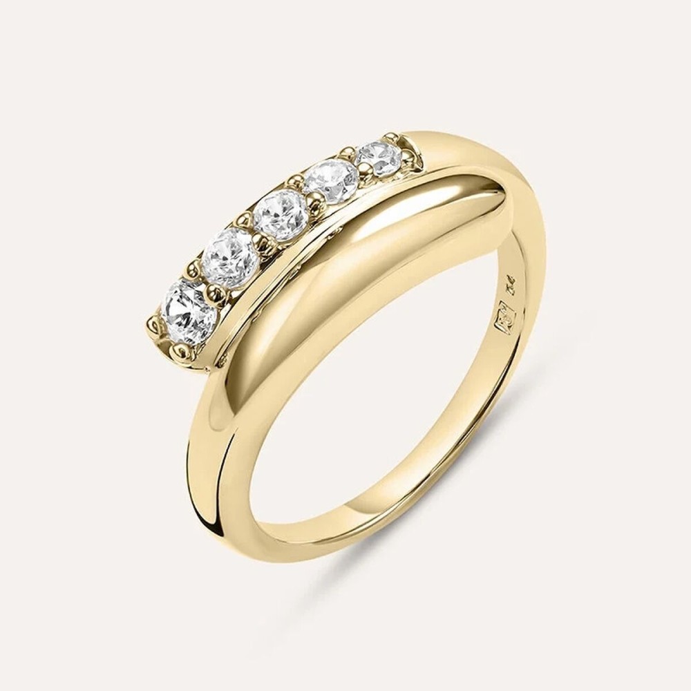 Bague Femme Stroili 1694970 Doré Violet