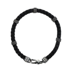 Herrenarmreif Albert M. WSOX00605.BLK