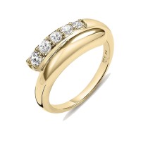 Ladies' Ring Stroili 1694969 Golden