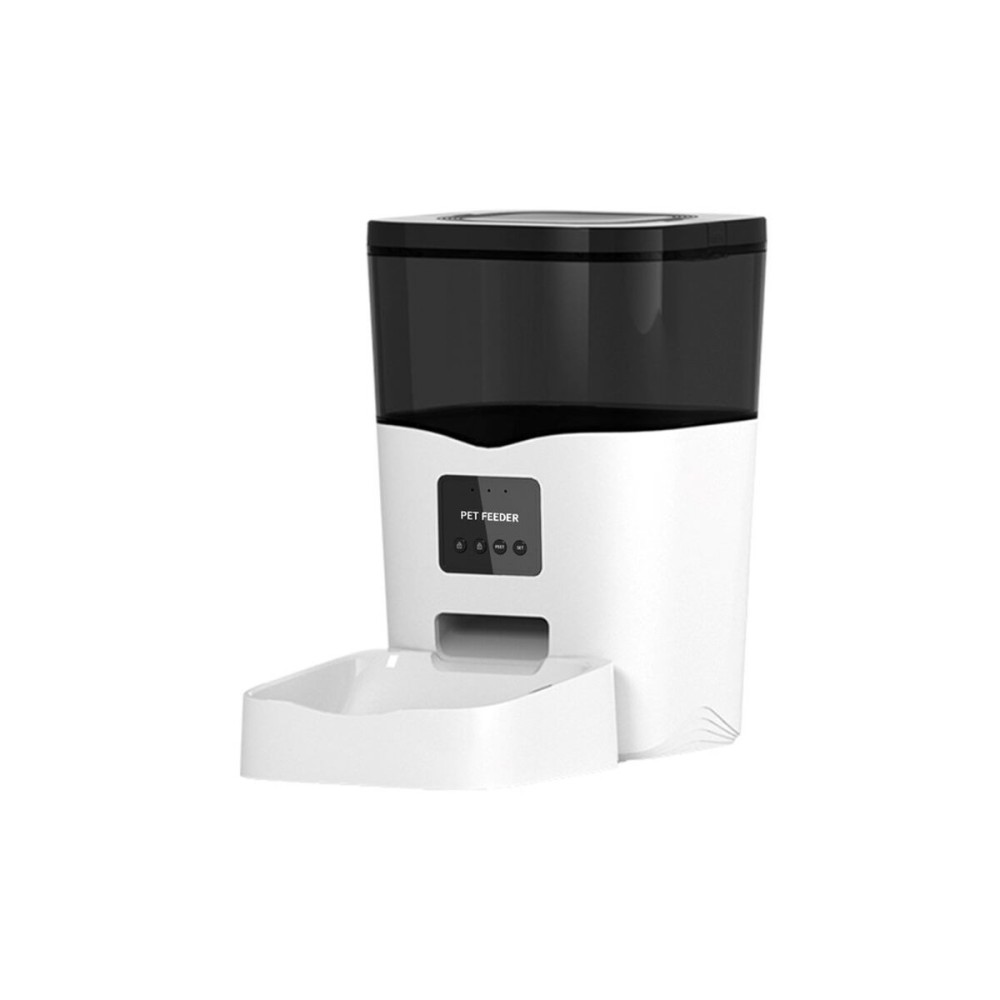 Cat Feeder Sponge White Black