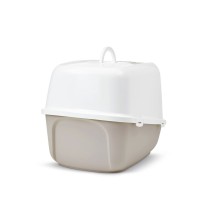 Bac à litière pour chats Savic Blanc Café Plastique 48,5 x 46,5 x 66,5 cm (11 Unités)