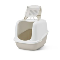 Bac à litière pour chats Savic Blanc Café Plastique 48,5 x 46,5 x 66,5 cm (11 Unités)