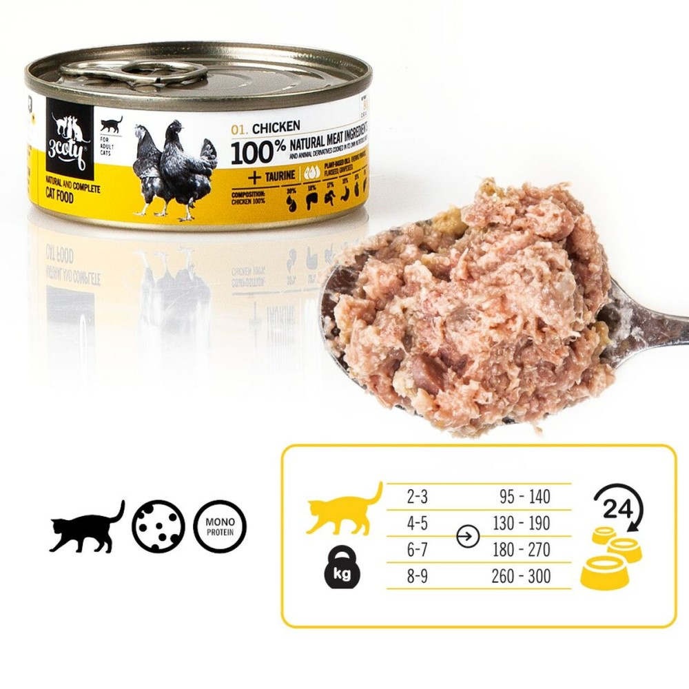 Katzenfutter 3COTY Huhn 80 g