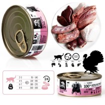 Katzenfutter 3COTY Truthahn 80 g