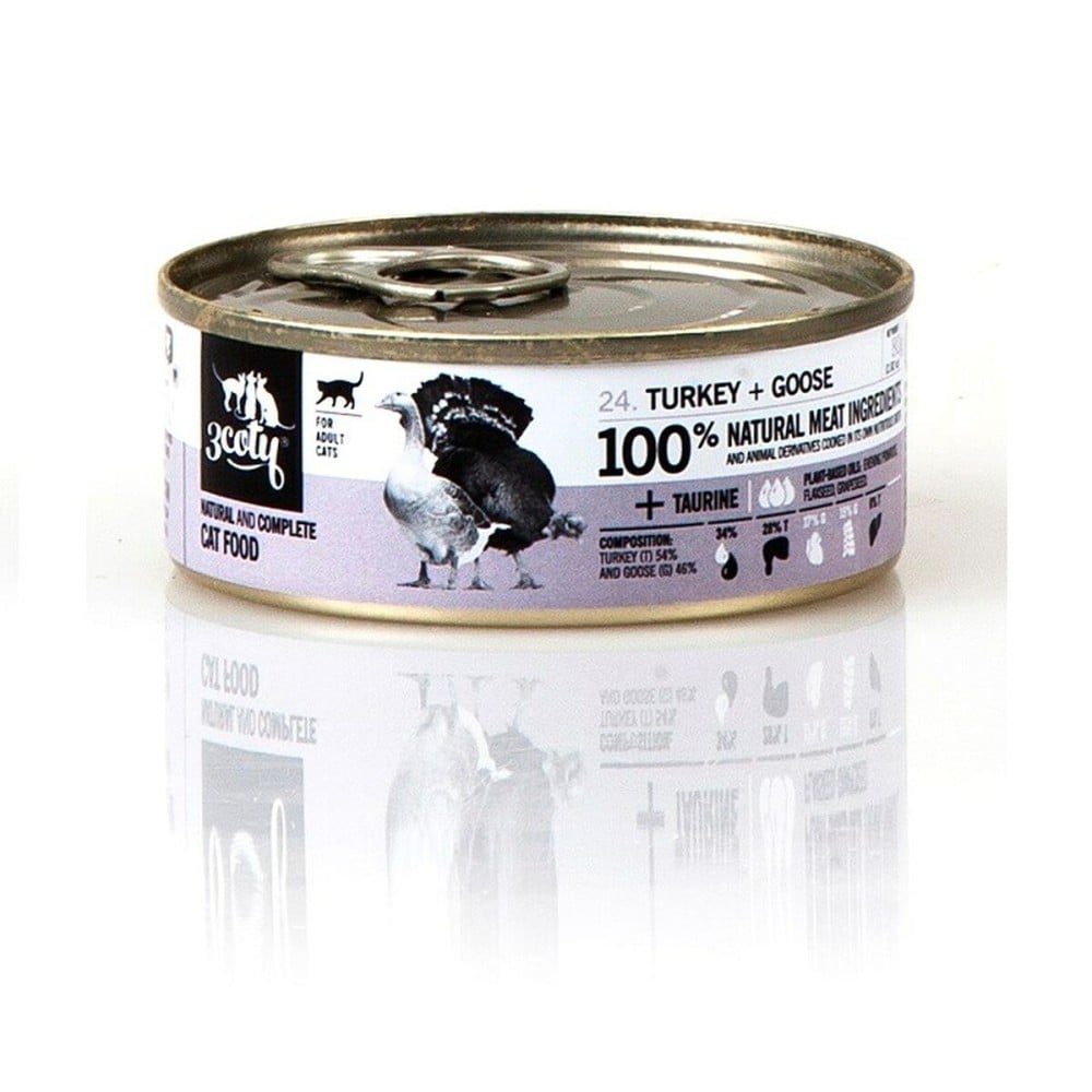 Katzenfutter 3COTY Truthahn 80 g