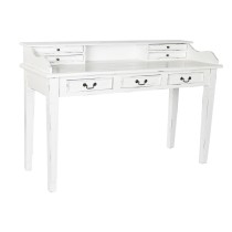 Schreibtisch Home ESPRIT Weiß Holz 150 x 57 x 100 cm