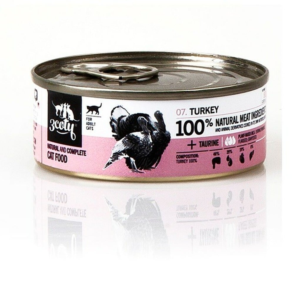 Katzenfutter 3COTY Truthahn 80 g