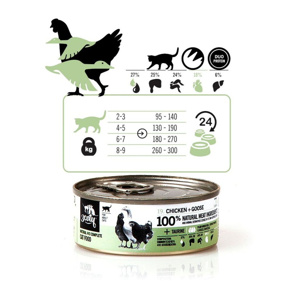 Katzenfutter 3COTY Huhn 80 g