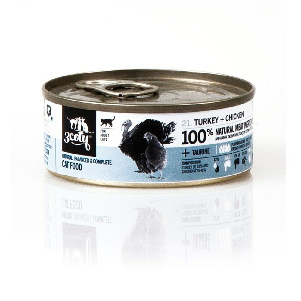 Katzenfutter 3COTY Truthahn 80 g