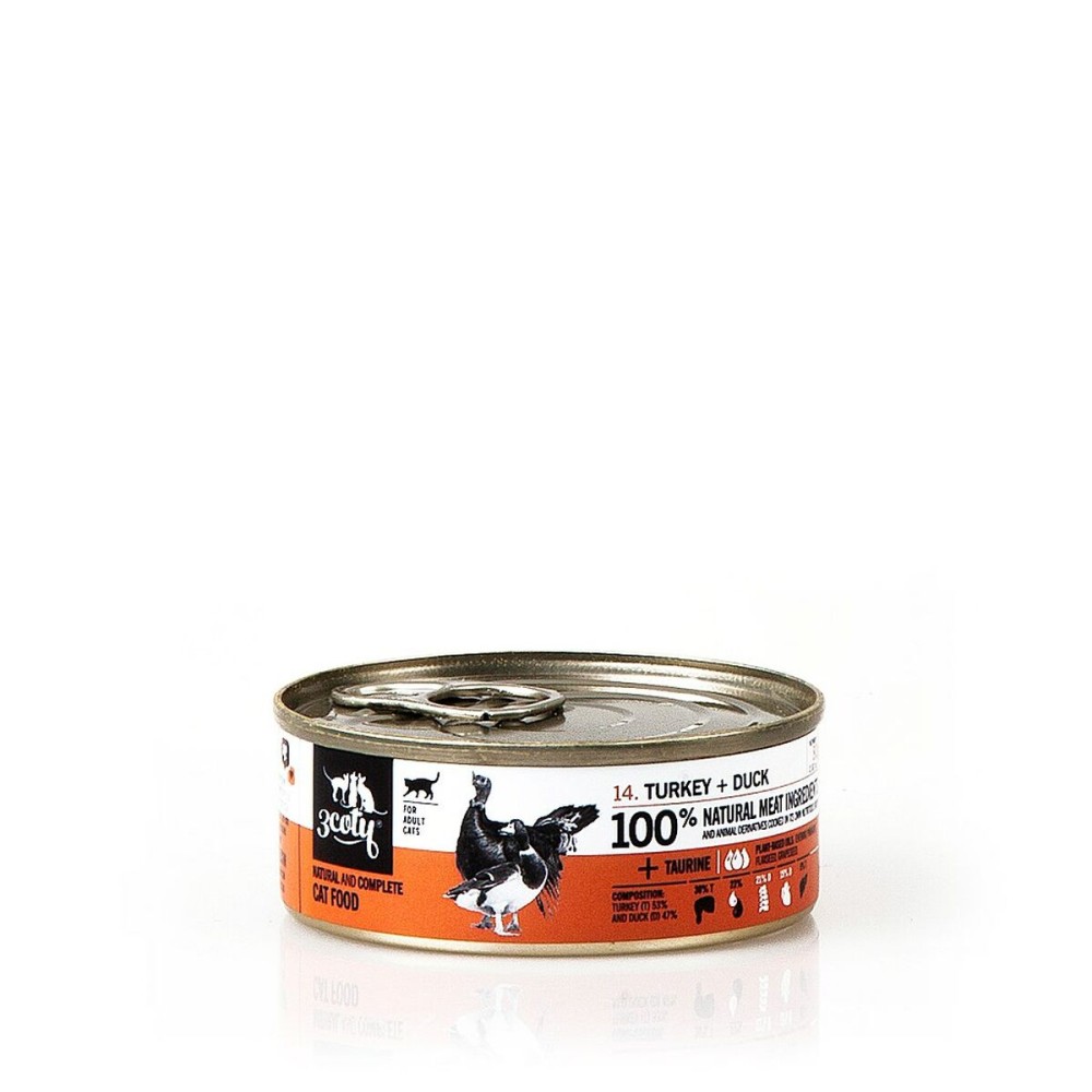 Katzenfutter 3COTY Truthahn 80 g