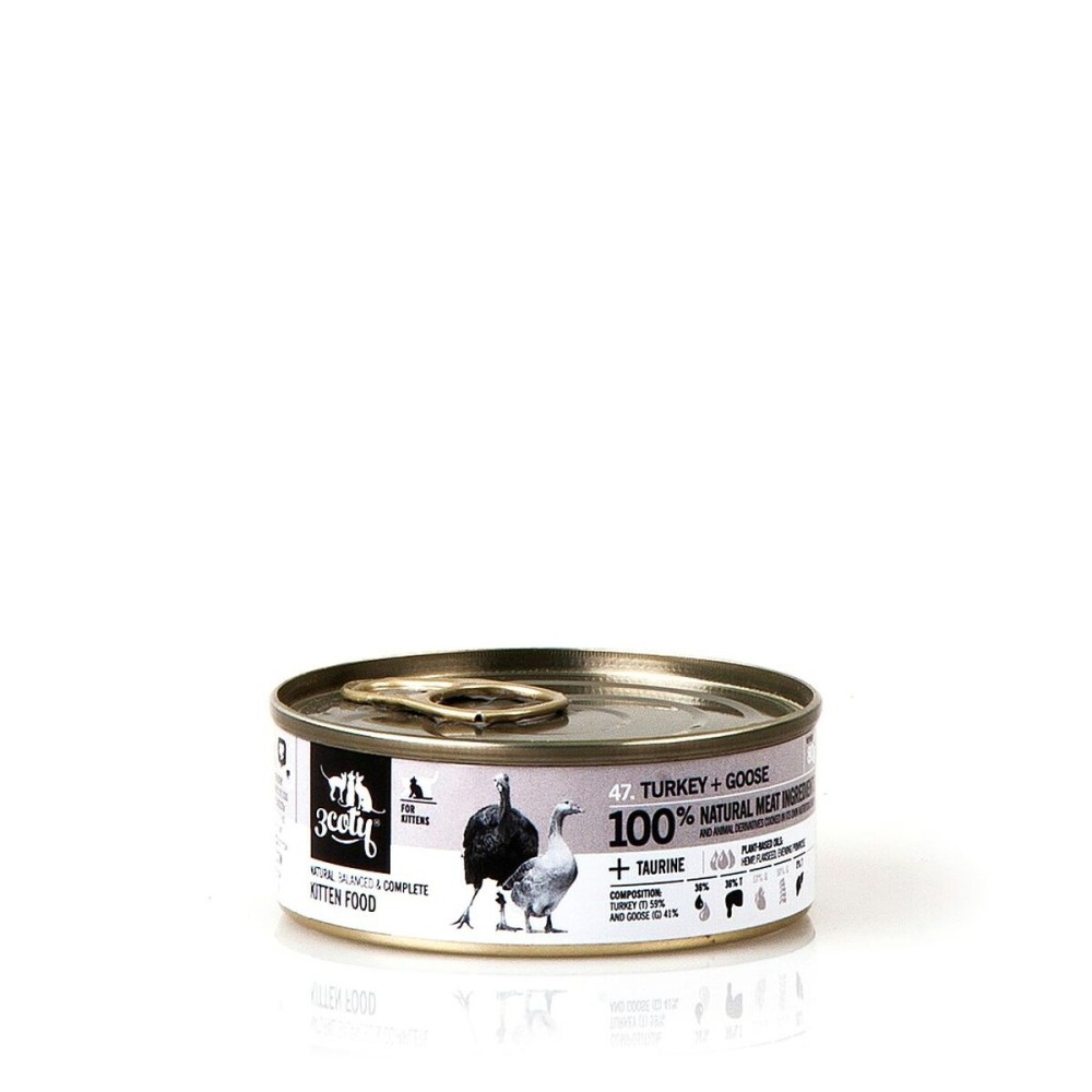 Aliments pour chat 3COTY Dinde 80 g