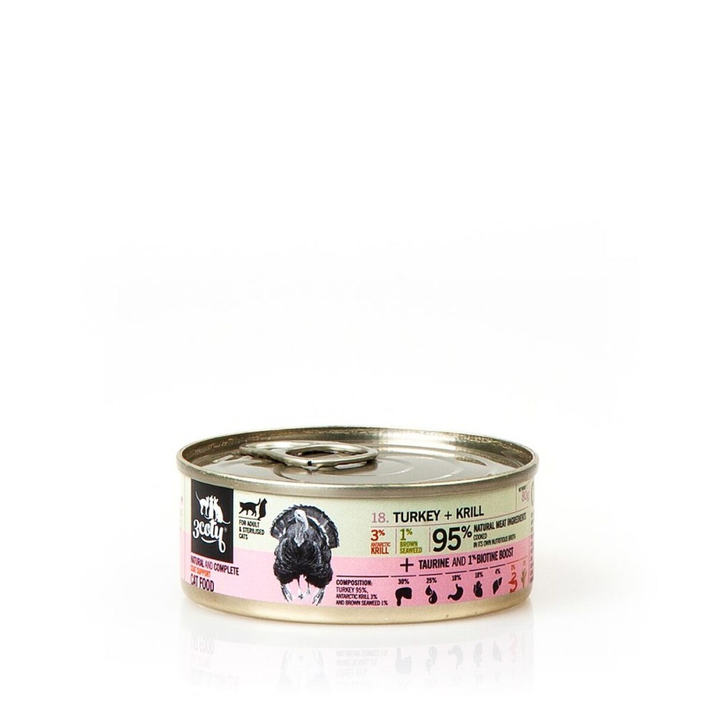 Katzenfutter 3COTY Truthahn 80 g