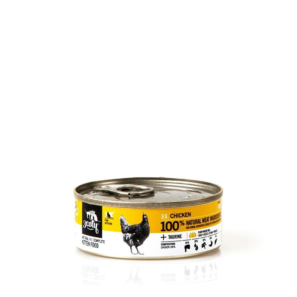 Katzenfutter 3COTY Huhn 80 g