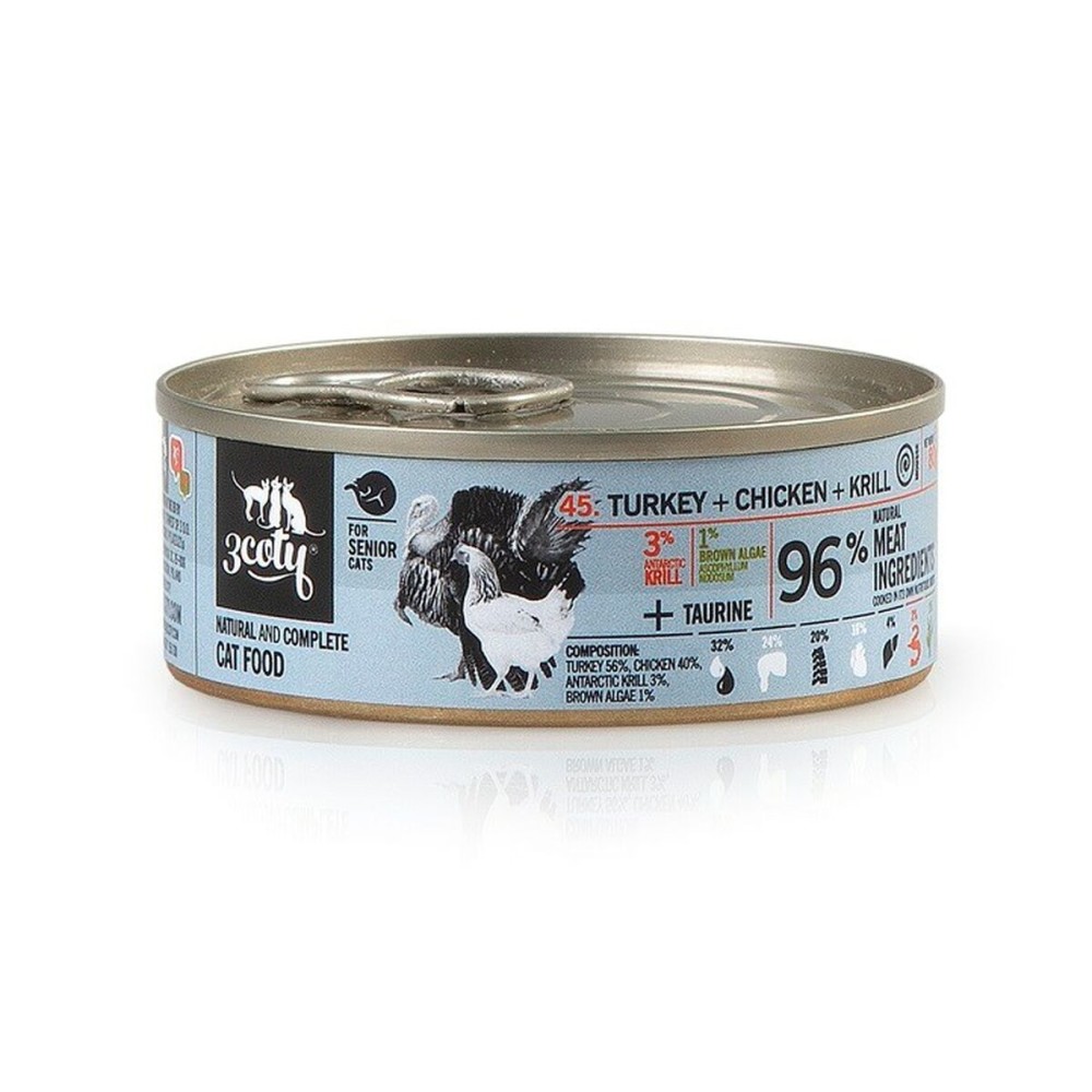 Katzenfutter 3COTY Truthahn 80 g