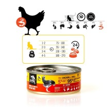 Katzenfutter 3COTY Huhn 80 g