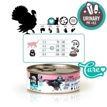 Aliments pour chat 3COTY Dinde 80 g