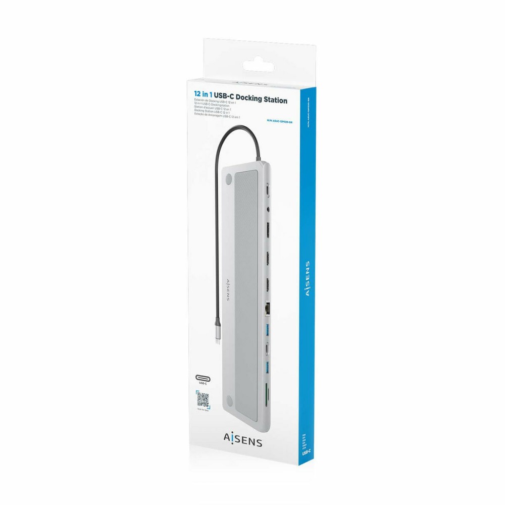 USB Hub Aisens ASUC-12P020-GR