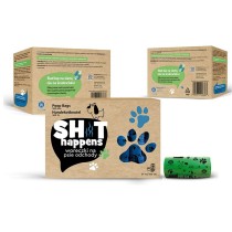 Rubbish Bags Resaco Green (15 Pieces) (24 Units)