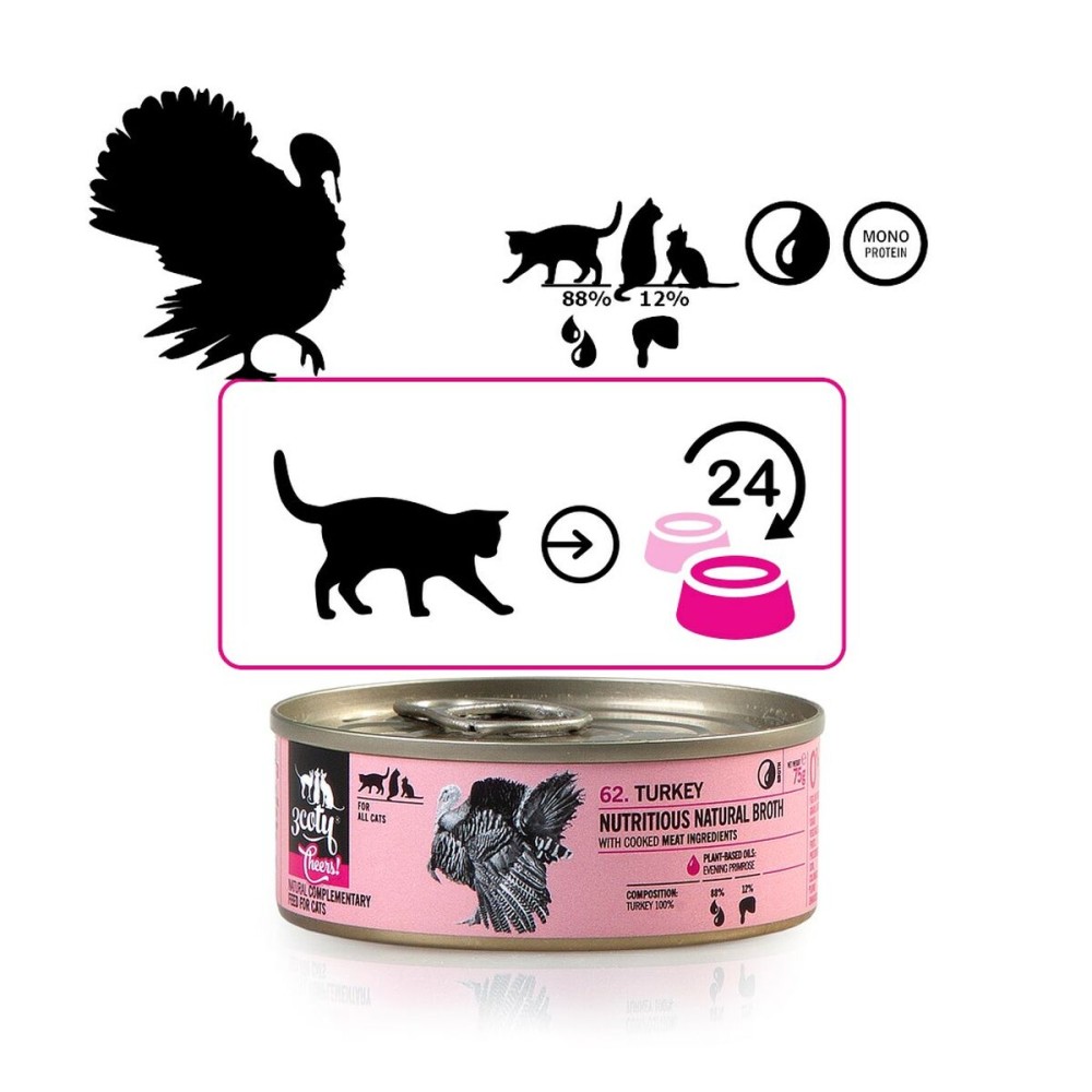 Katzenfutter 3COTY Truthahn 75 g