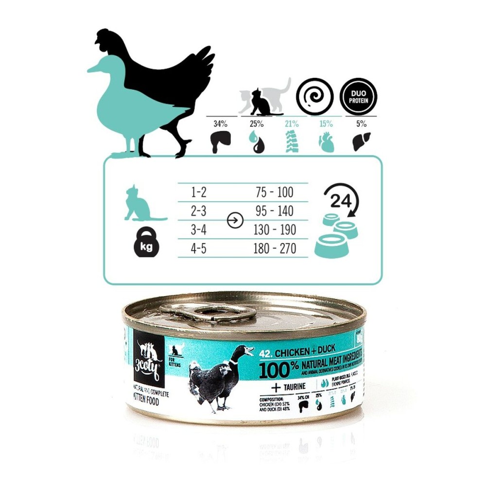 Katzenfutter 3COTY Huhn 80 g