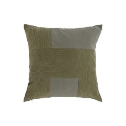 Cushion Home ESPRIT Green Patchwork Cottage 45 x 45 cm