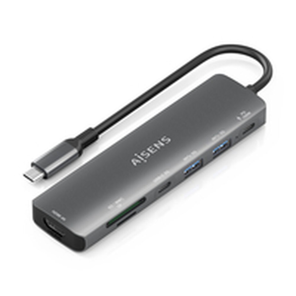 USB Hub Aisens ASUC-7P026-GR