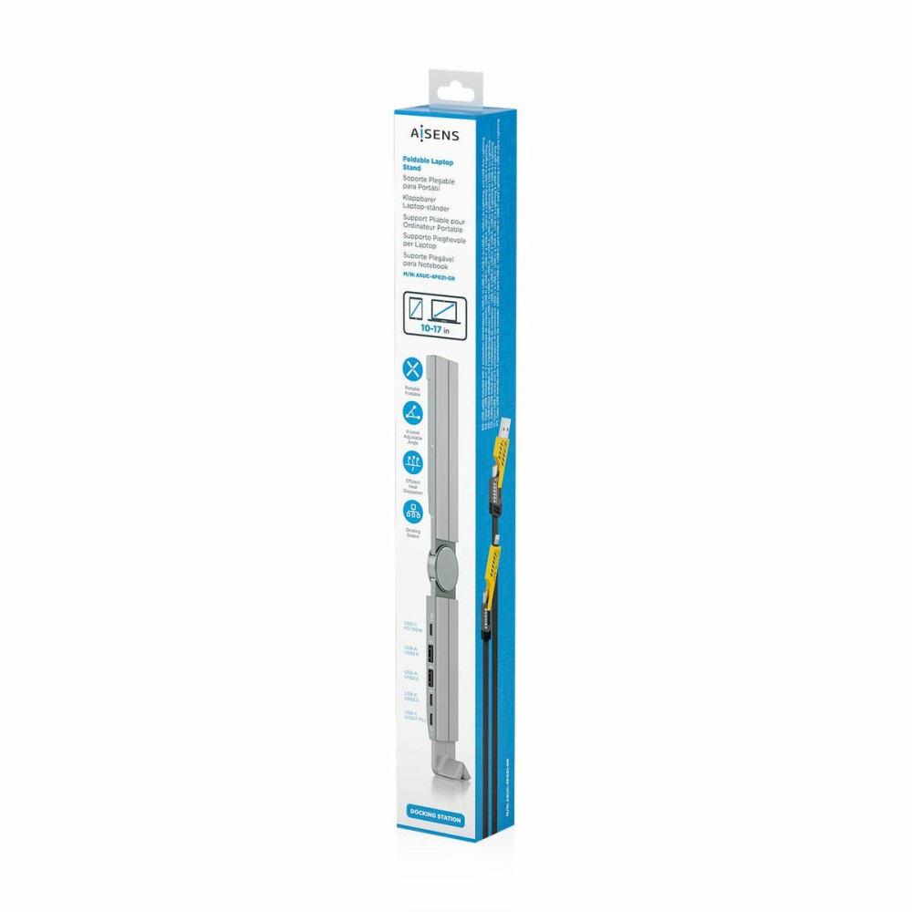Dockstation Aisens ASUC-4P021-GR