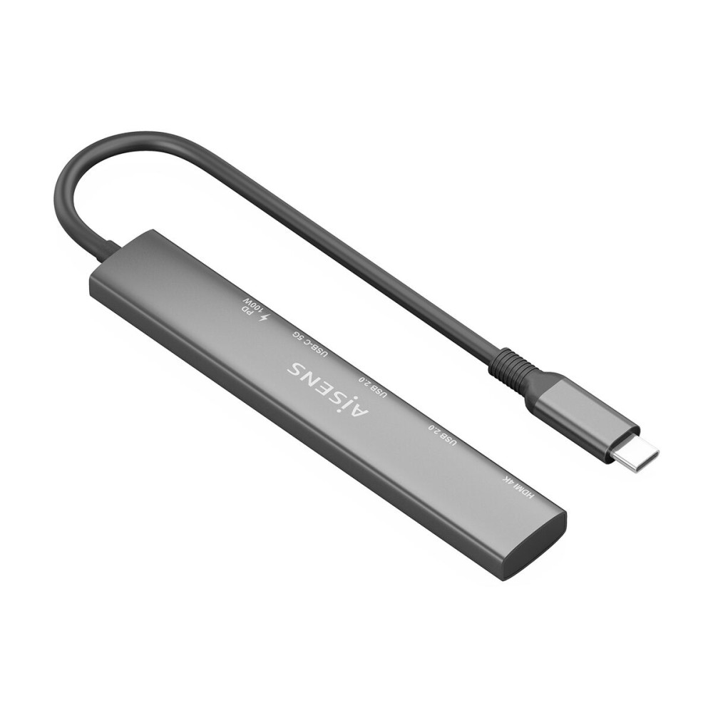 USB Hub Aisens ASUC-5P022-GR