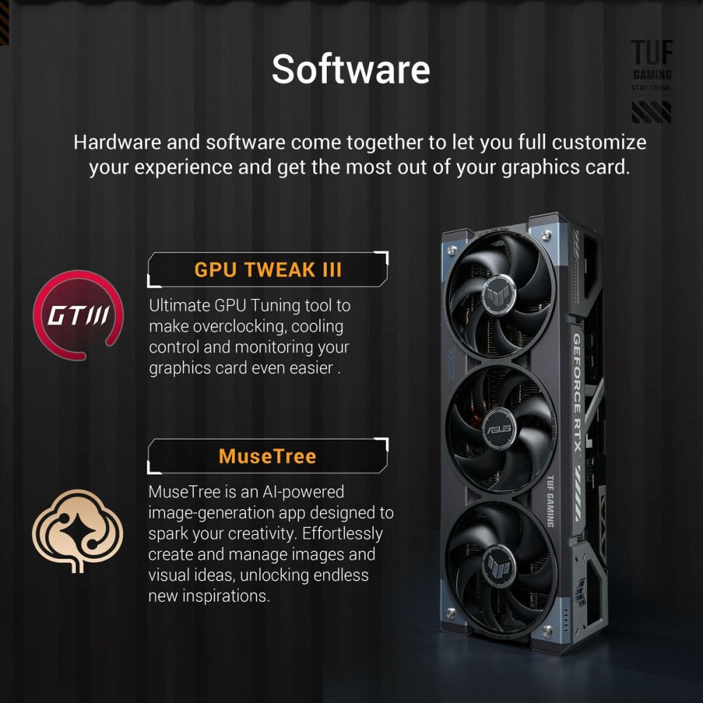 Grafikkarte Asus 90YV0M30-M0NA00 GEFORCE RTX 5080 16 GB GDDR6 GDDR7