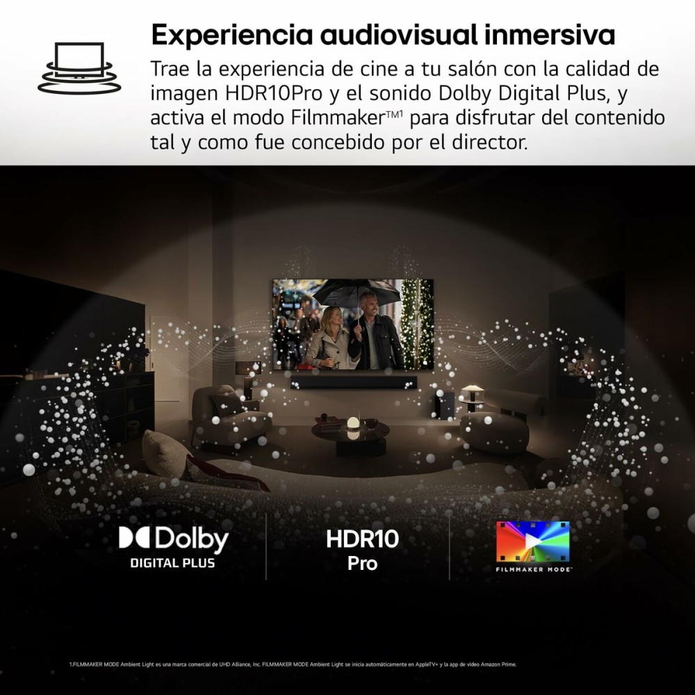 TV intelligente LG 86UA75006LA.AEUQ 4K Ultra HD 86" LED HDR D-LED