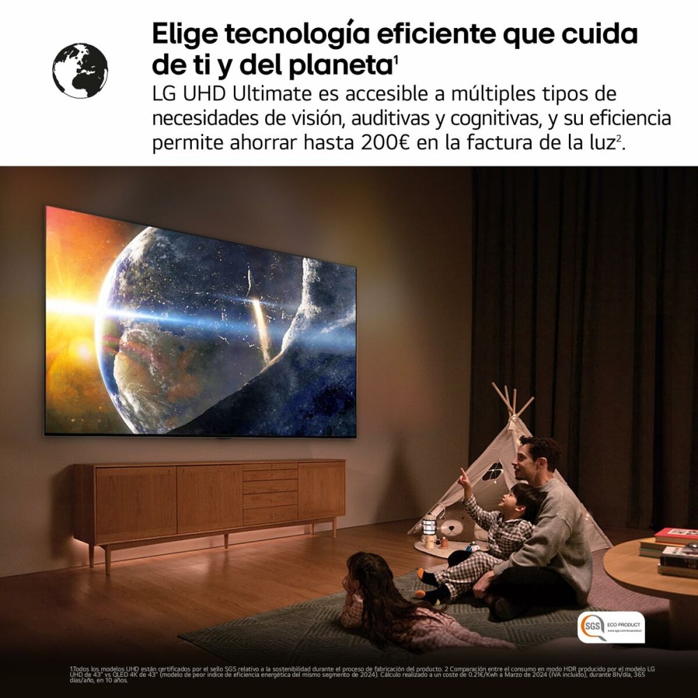 Smart TV LG 86UA75006LA.AEUQ 4K Ultra HD 86" LED HDR D-LED